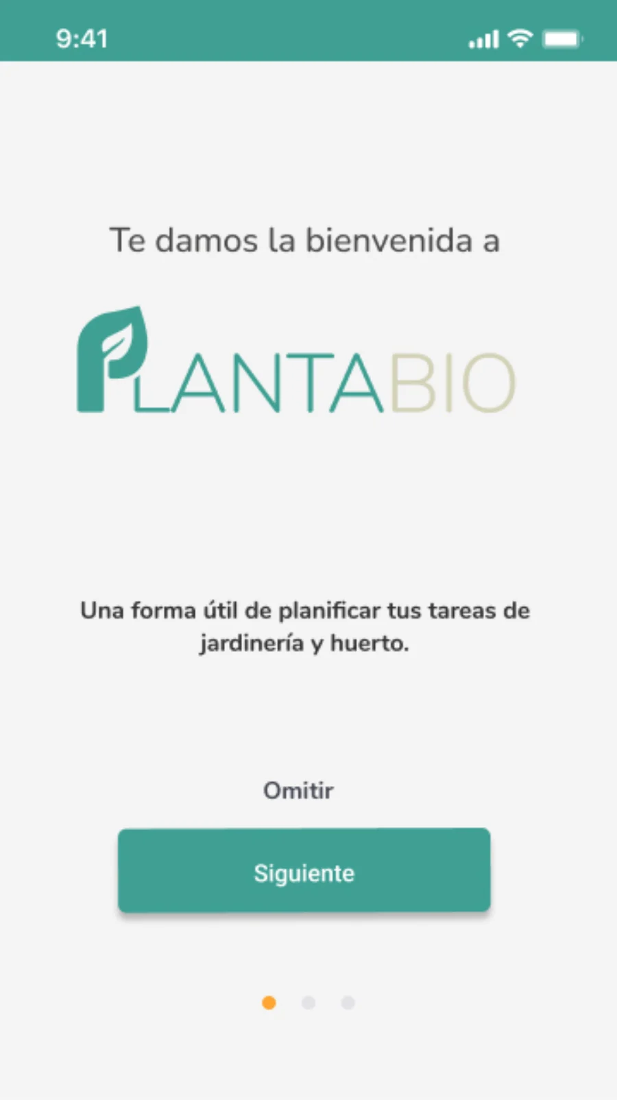 Plantabio, pantalla 2
